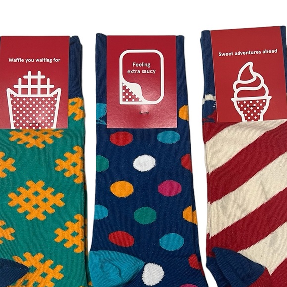 NIB Chick-fil-A • Socks Limited Edition - 3 pairs - Picture 3 of 7